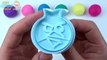 Glitter Play Doh Clay Balls Angry Birds Molds Fun and Creative Modelling Clay