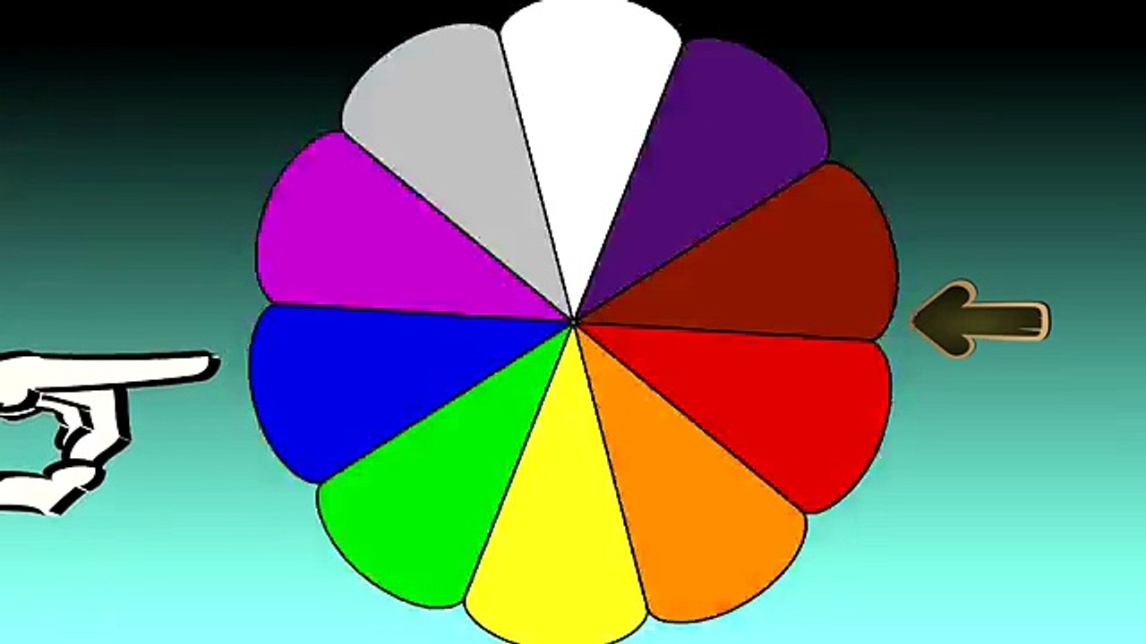 Colors for Children to Learn with Color Wheel Chart Colours for Kids to Learn Learning Vid