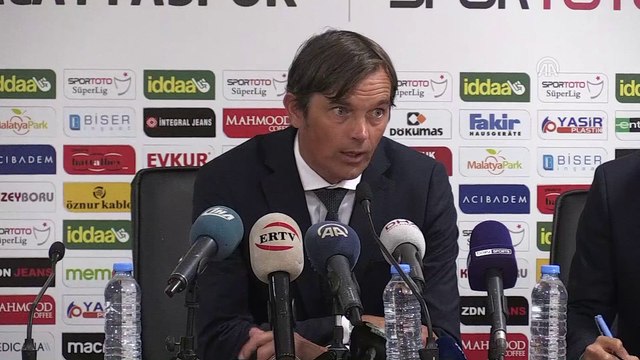 Evkur Yeni Malatyaspor - Fenerbahçe maçının ardından - Fenerbahçe Teknik Direktörü Cocu - MALATYA