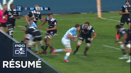PRO D2 - Résumé Bayonne-Brive: 30-17 - J1 - Saison 2018/2019