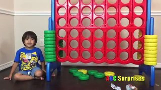 Learn How to Count Numbers With Ryan Toys review & ABC Surprises Learning Compilation Fors