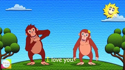 Skidamarink I Love You Nursery Rhymes | Cartoon Animation For Children