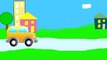Childrens Cartoons Learn 2d 3d Shapes: Clever Car Counting 1: HOUSE