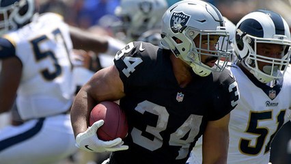 Chris Warren shows off wheels in 23-yard run