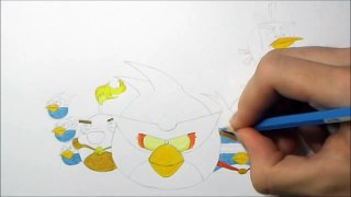 How to Draw Angry Birds Space (All Birds)