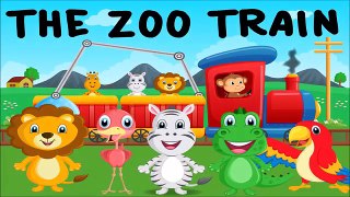 The Zoo Train Learning Animals Names with The Zoo Train Choo Choo