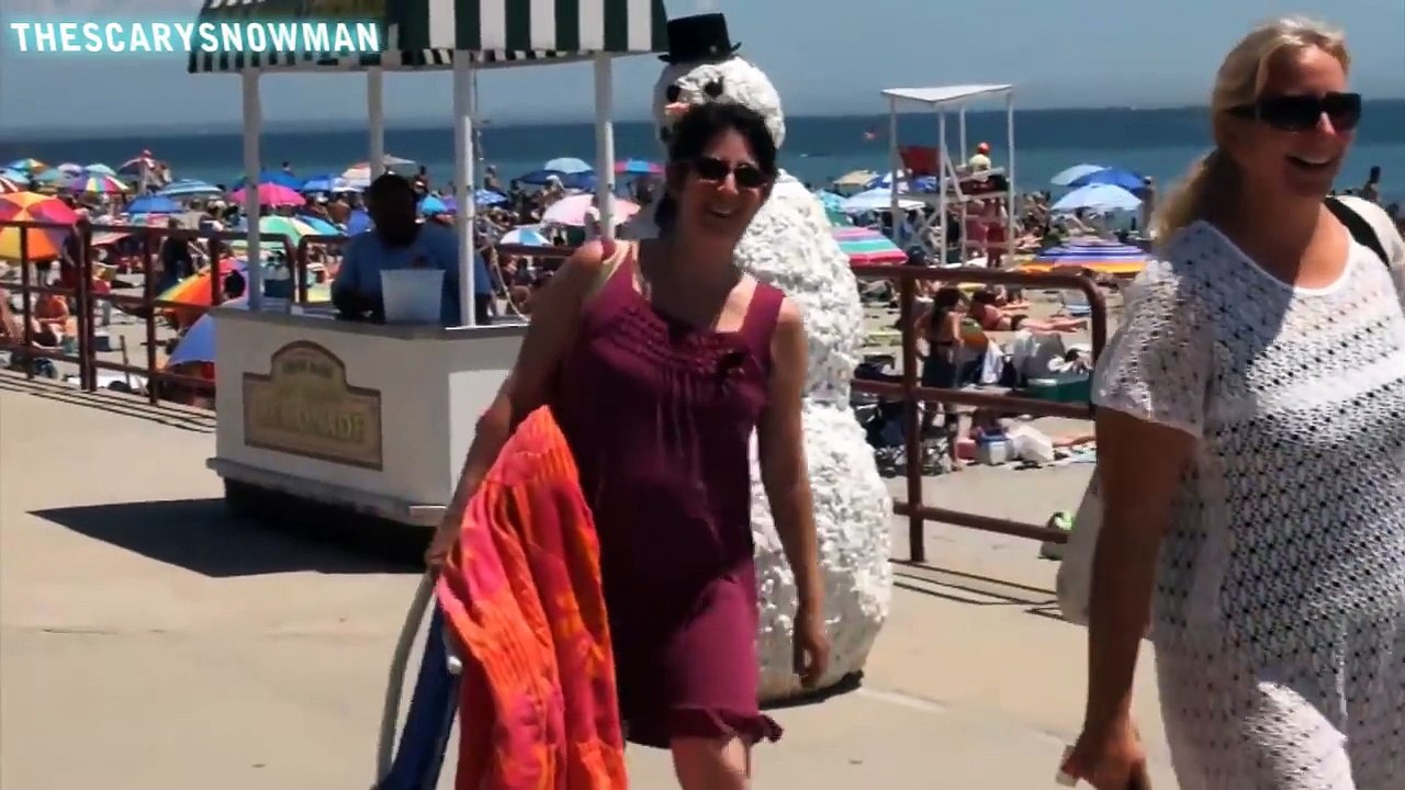 El Muñeco de Nieve Viaje a la Playa