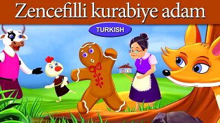 Zencefilli kurabiye adam | Masal dinle | Masallar | Peri Masalları | Türkçe peri masallar