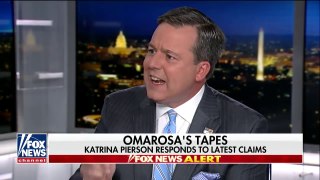 Ed Henry PRESSES Katrina Pierson Over Recorded Omarosa Call Fox News
