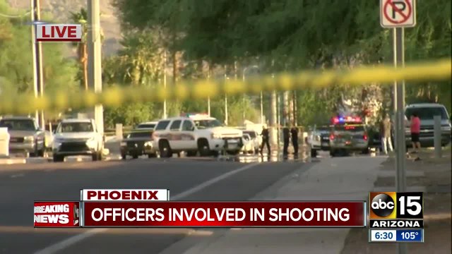 Police involved in south Phoenix shooting