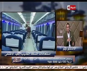 المهندس أشرف رسلان يعلن تطوير 214 سكة حديد تنتهى عام 2020