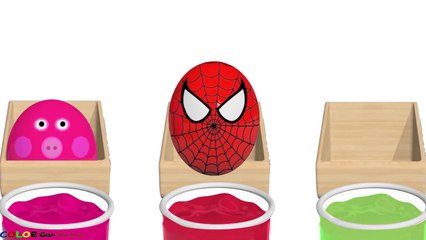 Learn Colors with Surprise Eggs for Children - Learning Videos for Kids Toddlers