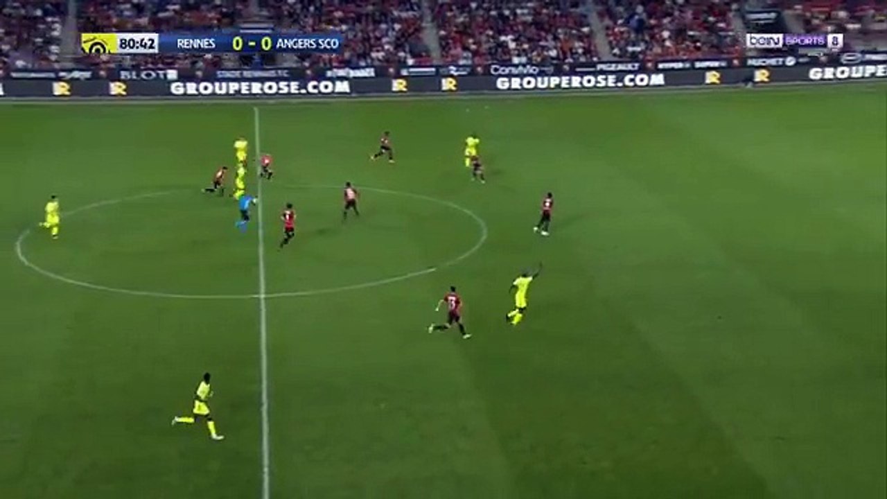 Rennes vs Angers 1-0  Résumé et tout les Buts du match