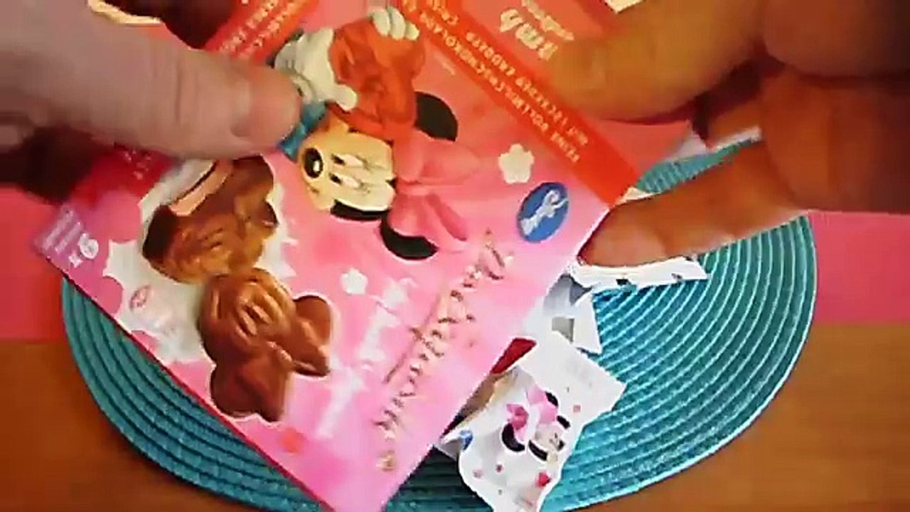Minnie Mouse Exclusive Chocolates Praline Unboxing