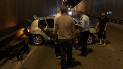 Alkollü Sürücü Zincirleme Kazaya Yol Açtı: 3 Yaralı