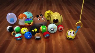 Learn with Colorful Shapes | WonderBalls | Cartoons For Children | Cartoon Candy