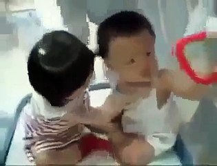 Kids Kissing - Naughty Girl kissing cute boy