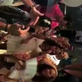مصطفى فهمي يندمج مع الموسيقى ويدخل في وصلة رقص في حفل زفاف منة حسين فهمي