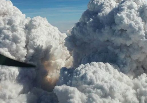 Aerial Video Captures Scale of British Columbia's Wildfires