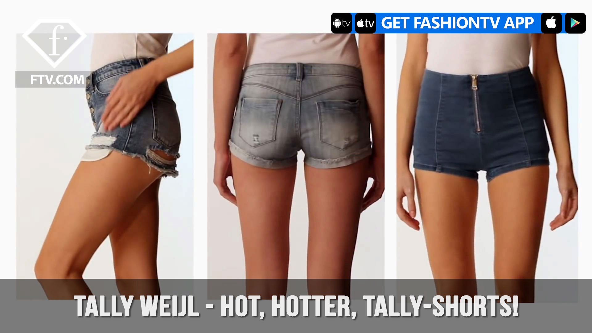 Tally Weijl Presents Hot, Hotter, TALLY-Shorts! The Perfect Denim Shorts |  FashionTV | FTV - video Dailymotion