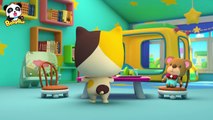 Baby Kitten Pretend Play with Doctor Toys - Doctor Song - Panda Cartoon - Kids Song - BabyBus