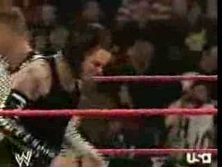 jeff hardy & HBK vs randy orton & mr. kennedy part 1