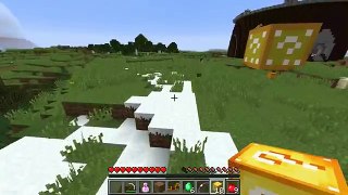 Minecraft: PAT VS JEN CHALLENGE GAMES Lucky Block Mod Modded Mini Game