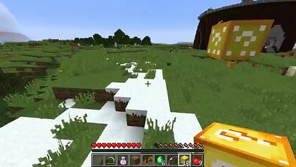 Minecraft: PAT VS JEN CHALLENGE GAMES Lucky Block Mod Modded Mini Game