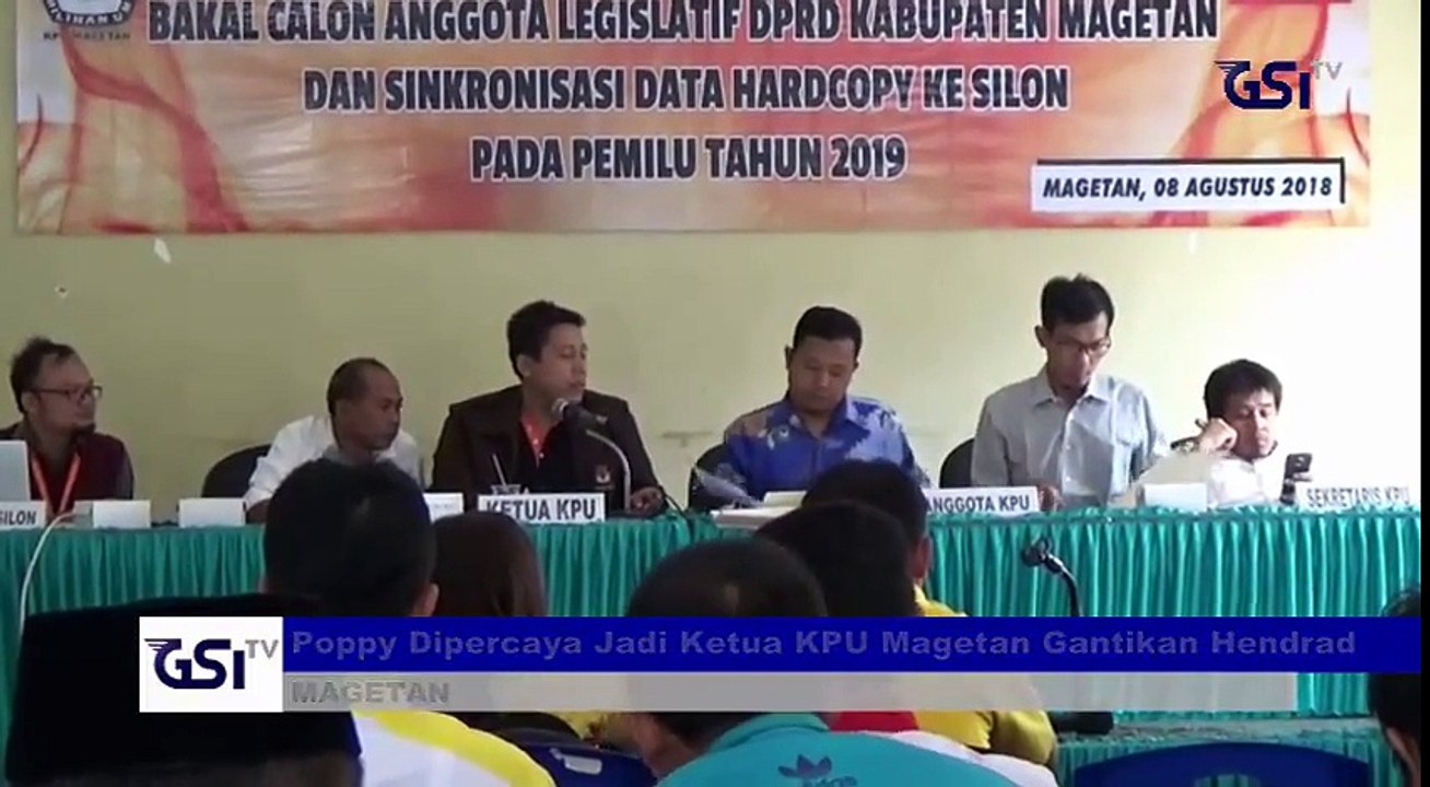 Poppy Dipercaya Jadi Ketua KPU Magetan Gantikan Hendrad