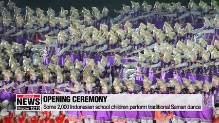 The world's second largest sporting event opens in style