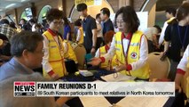 S. Korean families gather in Sokcho on Sunday to prepare for family reunions