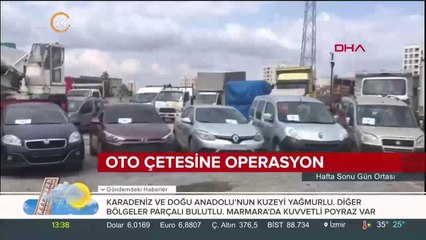 Oto çetesine operasyon