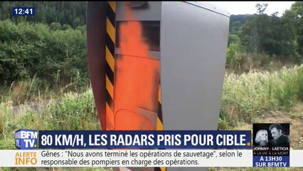 Sur les routes de France, les radars sont les cibles du vandalisme