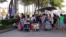 Antalya'ya bayramda turist akını