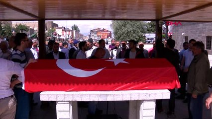 Erurum Tercan'daki Katliamda Ölen Müezzin Erzurum'da Toprağa Verildi
