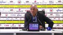 La réaction d'Antoine Kombouaré après EAG-PSG