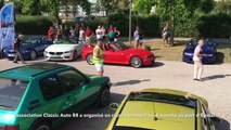 Rassemblement automobile  au port d'Epinal
