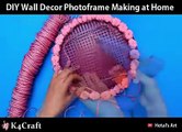 DIY Wall Decor Photoframe Making at Home via: Hetal's Art,