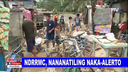 NDRRMC, nananatiling naka-alerto