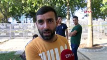 Gezi Parkı’nda bıçaklı saldırı
