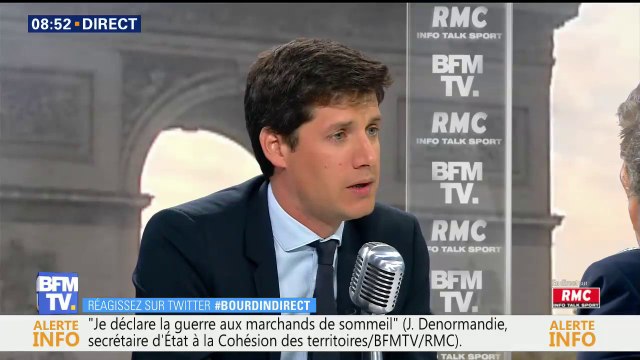 Julien Denormandie ne pense pas que l'affaire Benalla aura des effets durables sur l'image de Macron