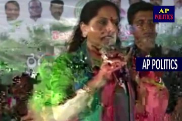 Kalvakuntla Kavitha Emotional Speech About Farmers _ Rythu Bandhu Meeting Sirikonda Vill-AP Politics