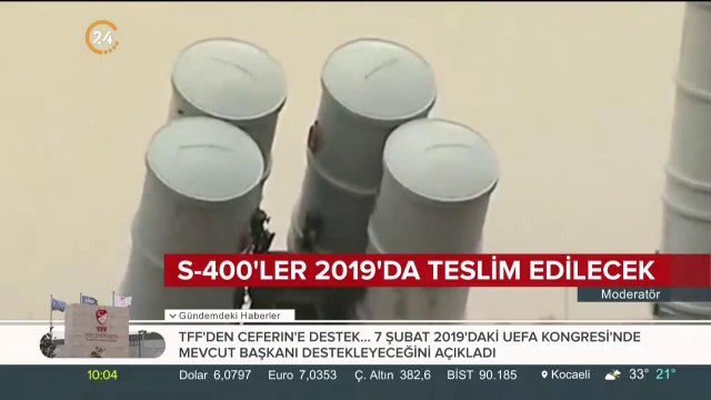 S-400'ler 2019'da teslim edilecek