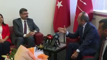 Siyasi partilerde bayramlaşma  - AK Parti heyetinin CHP'yi ziyareti - ANKARA