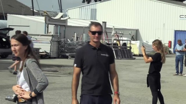 Jérémie Beyou et son nouveau monocoque prêts pour la Route du Rhum