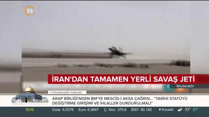 İran'dan tamamen yerli savaş jeti