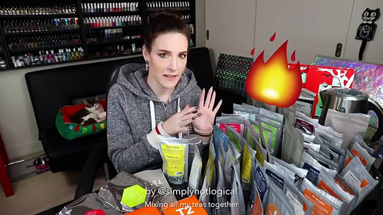 Mixing All My Tea Together *warning: some tea was spilled*