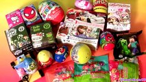 Surprise Eggs Lalaloopsy Minecraft MLP Pony HelloKitty Disney Frozen Play Doh Minnie Sorpr