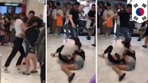 Chinese shoppers brawl in South Korean duty free shop