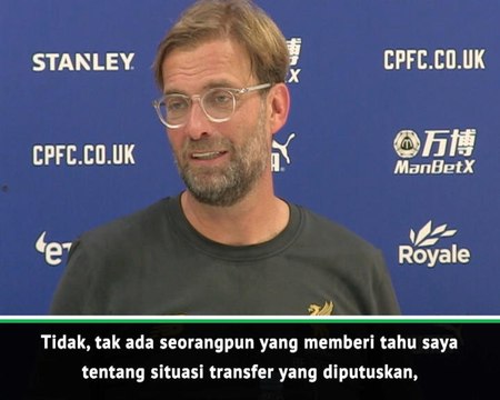 Tak Seorangpun Yang Memberi Tahu Saya Soal Kepergian Karius - Klopp